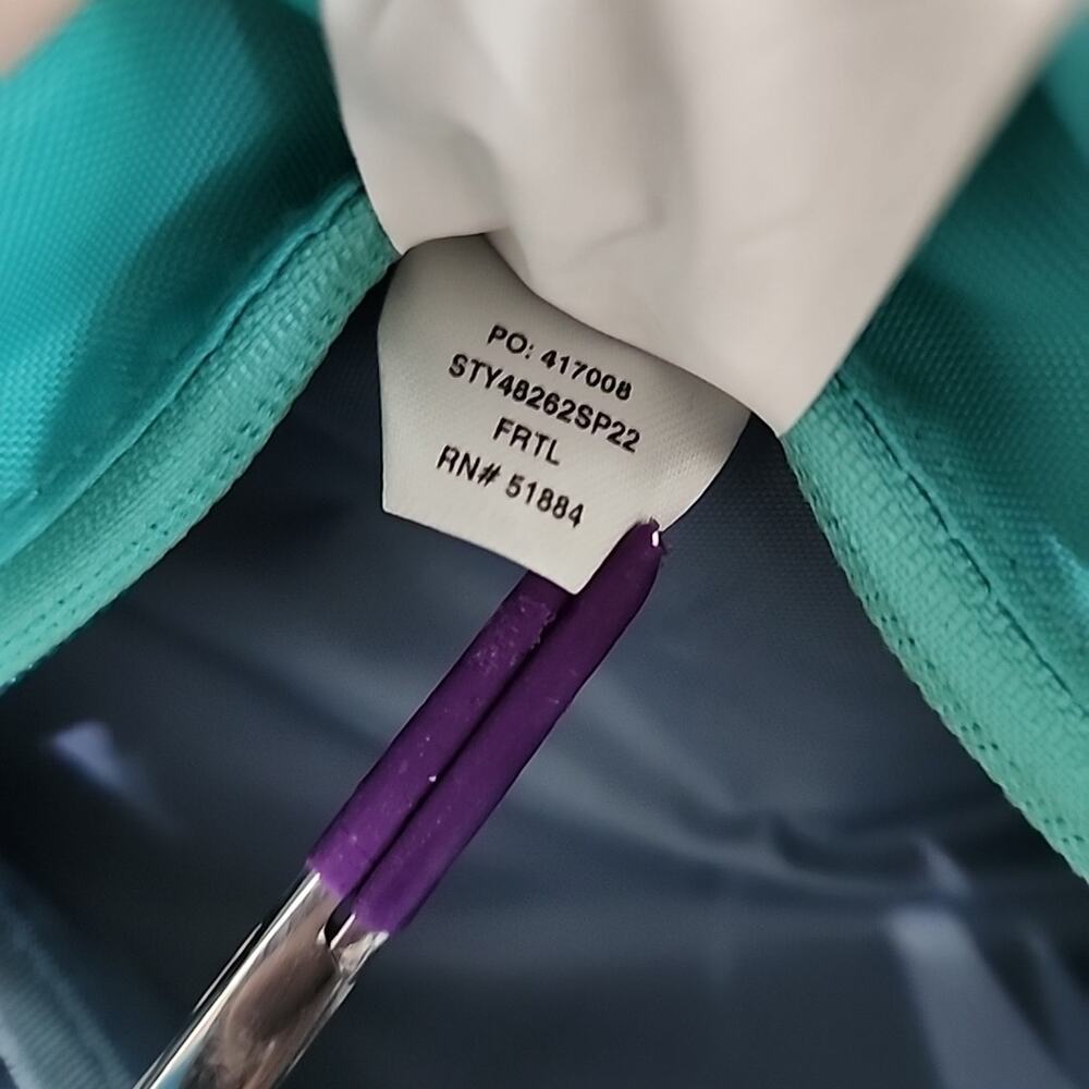 Patagonia Atom Sling Bag 8L Teal Green Slate Blue Shoulder Pouch Crossbody Day - Picture 13 of 15